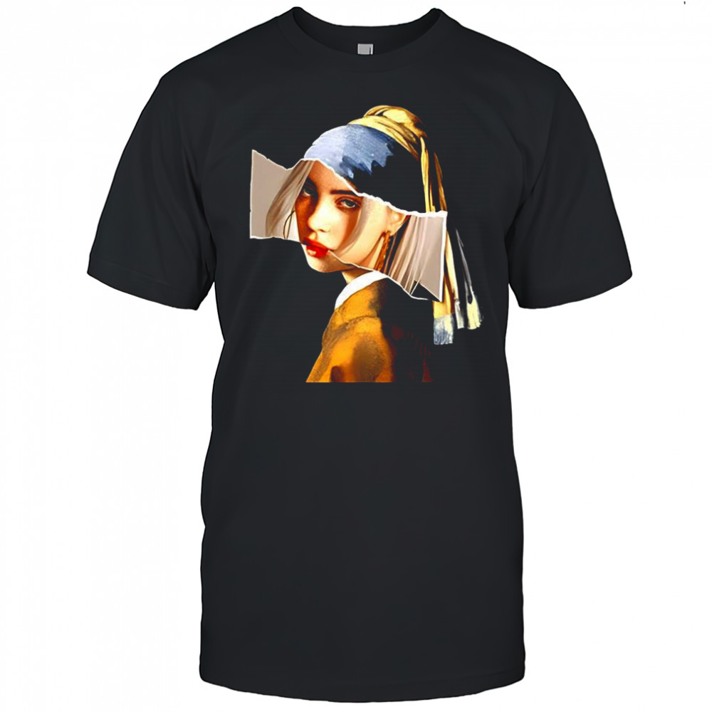Billie x Johannes Vermeer art collection collage shirt
