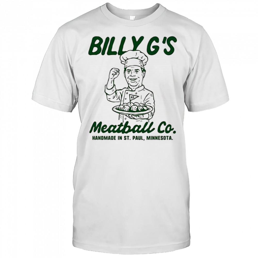 Billy G’s Meatball Co Minnesota shirt