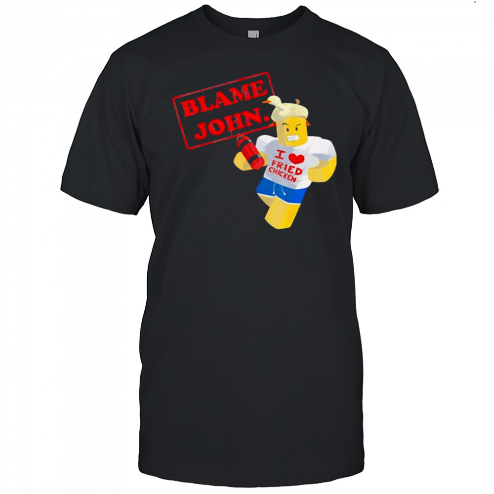 Blames Johns Meme Robloxs Shirt