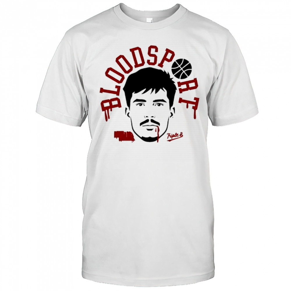 Bloodsport player graphic shirt