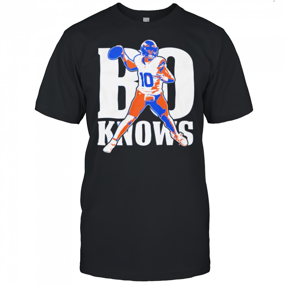 Bo Knows Bo Nix Denver Broncos Shirt