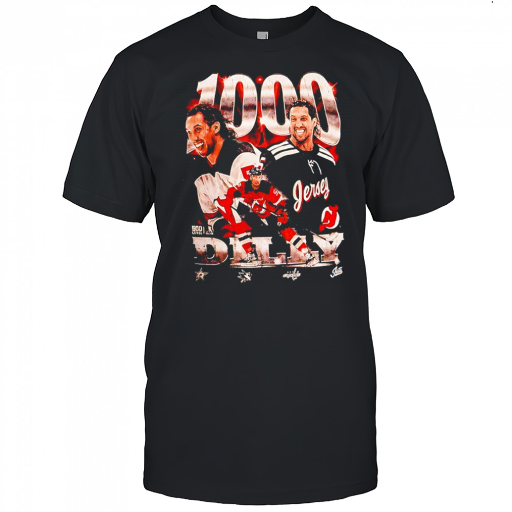 Brenden Dillon New Jersey Devils 1000 game shirt