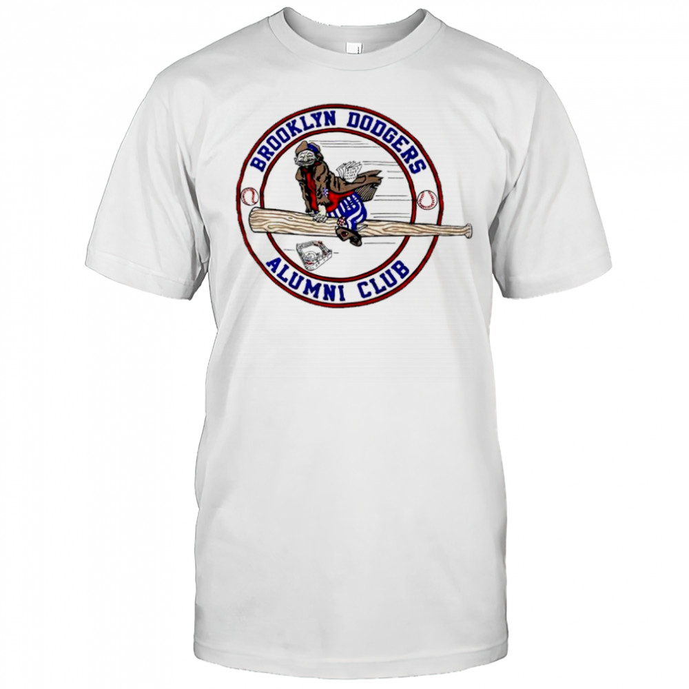 Brooklyn Dodgers Alumni Club logo shirt