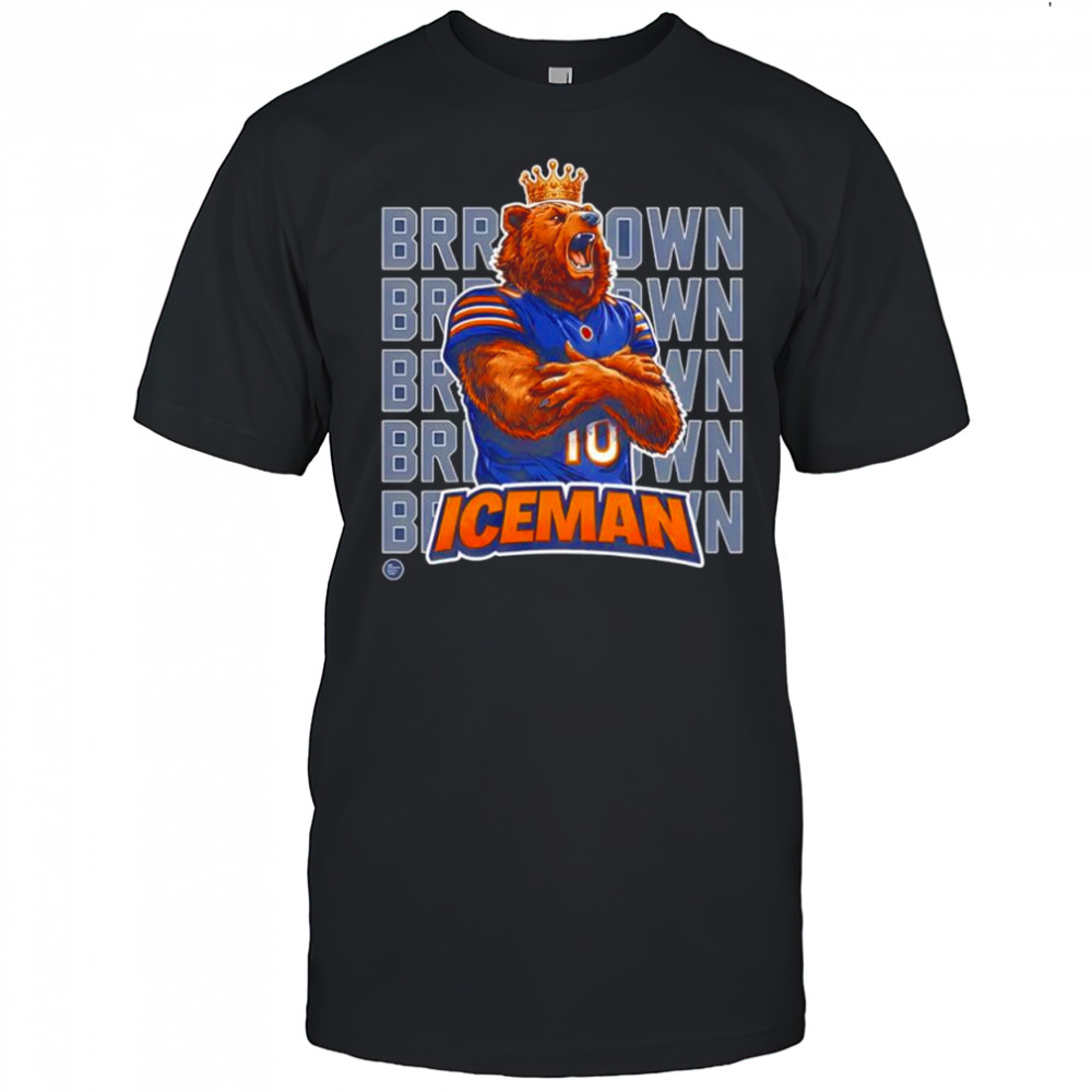 Brrrr Down Iceman Chicago Bears Shirt