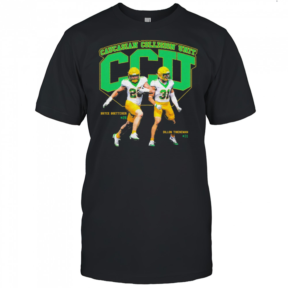 Bryce Boettcher and Dillon Thieneman CCU Caucasian Collision Unit shirt