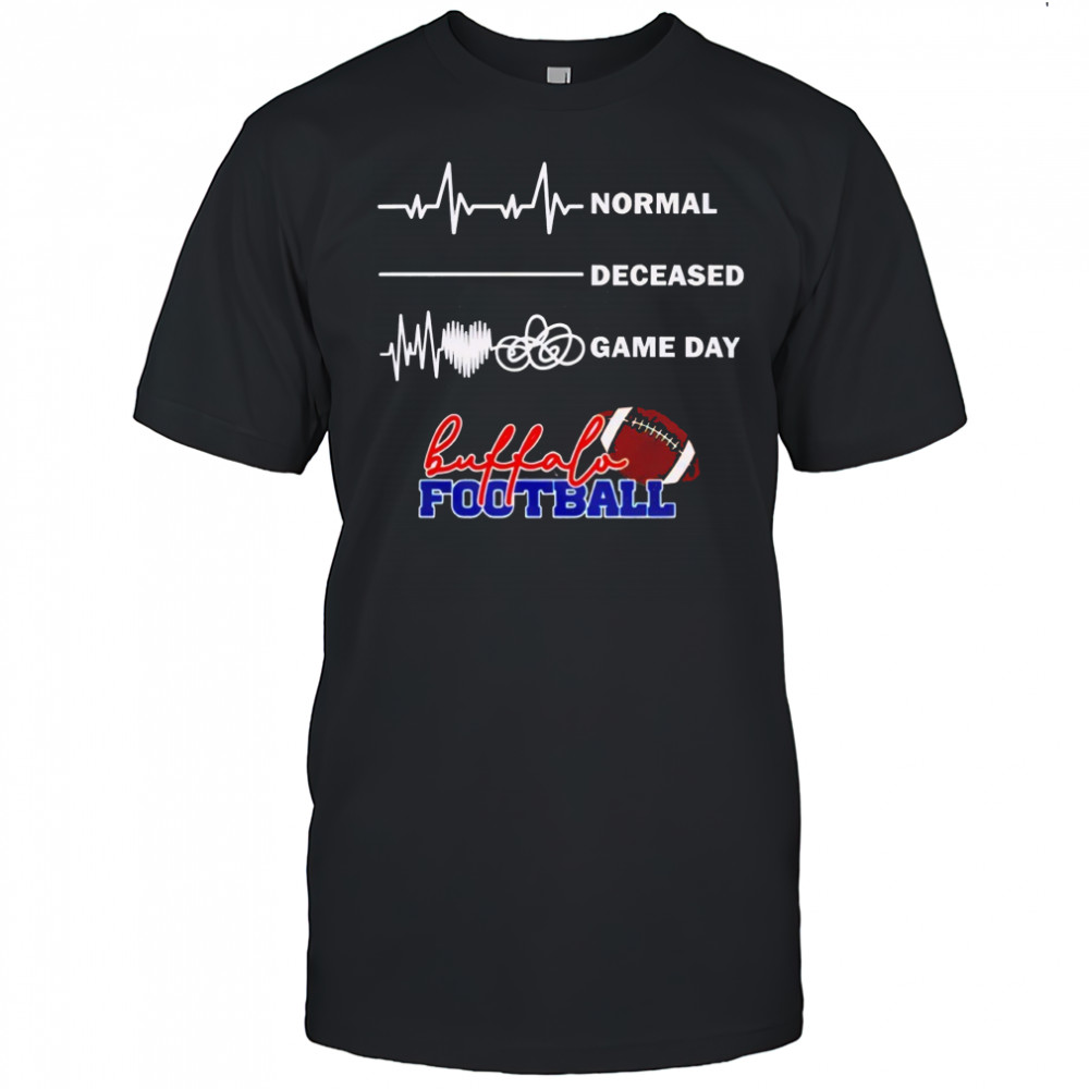 Buffalo Bills normal deceased game day shirt