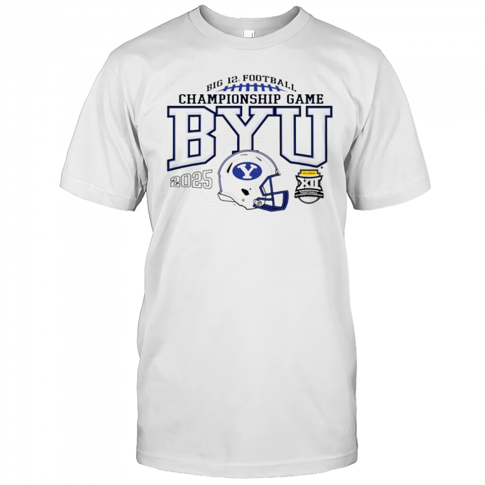 BYU Cougars Big 12 football Championship game 2025 shirt