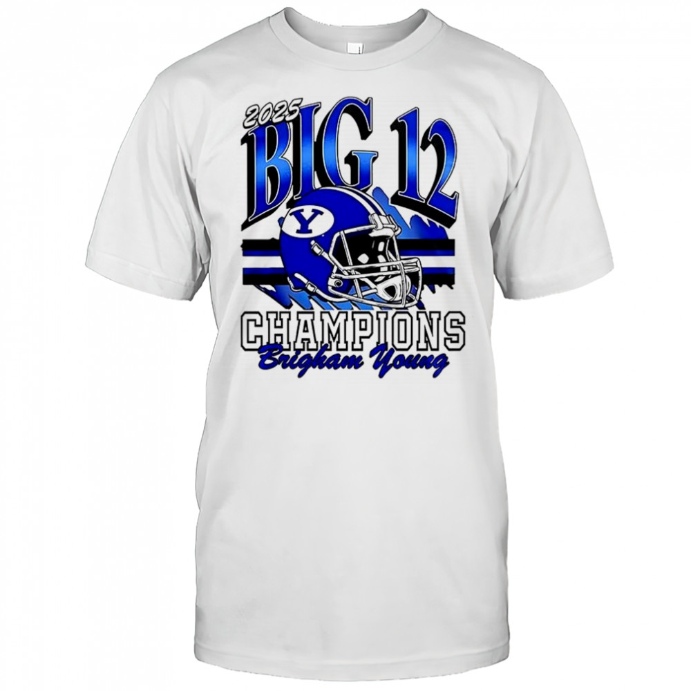 BYU Cougars Football 2025 Big 12 Conference Champs shirt