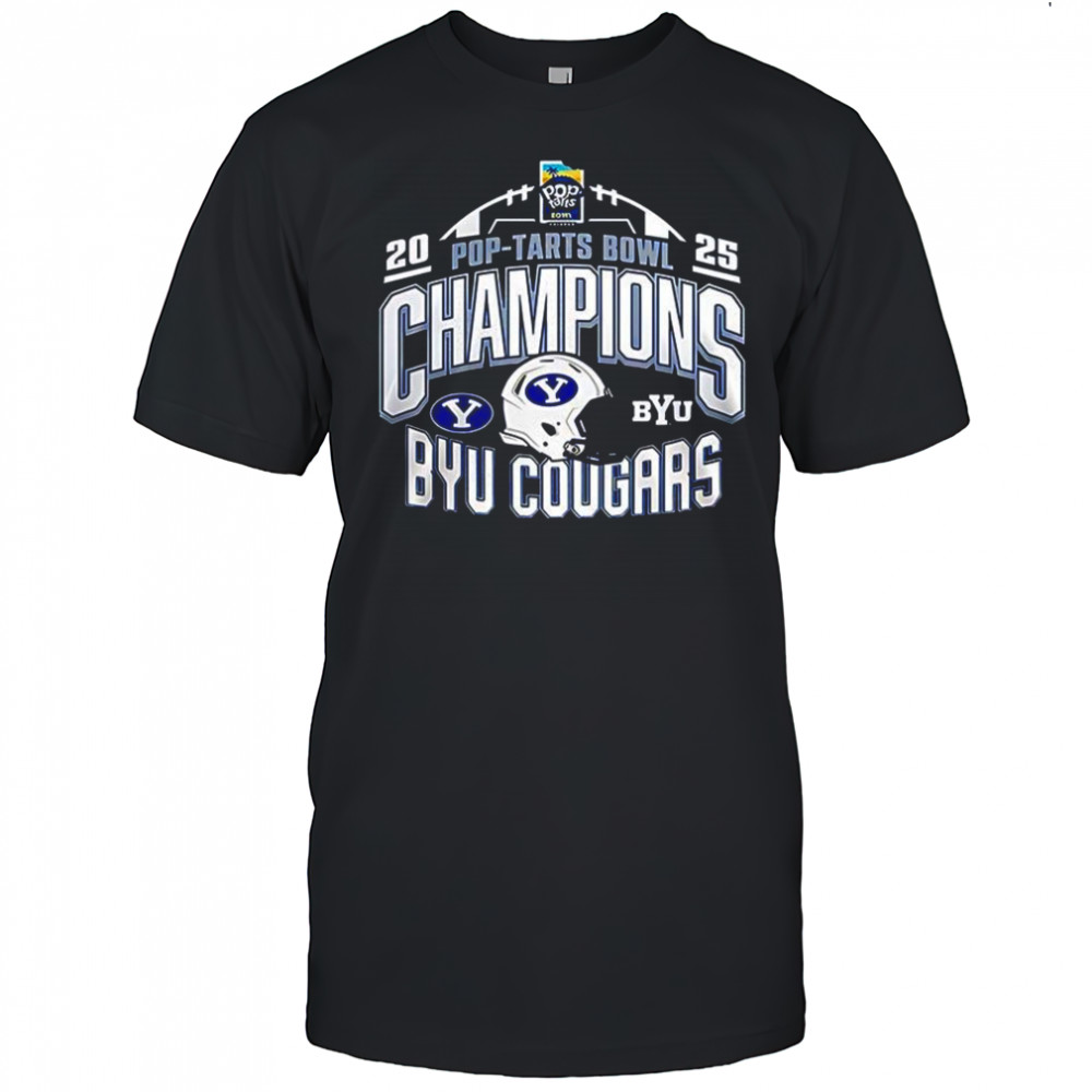 BYU Cougars Pop-Tarts Bowl Champions 2025 shirt