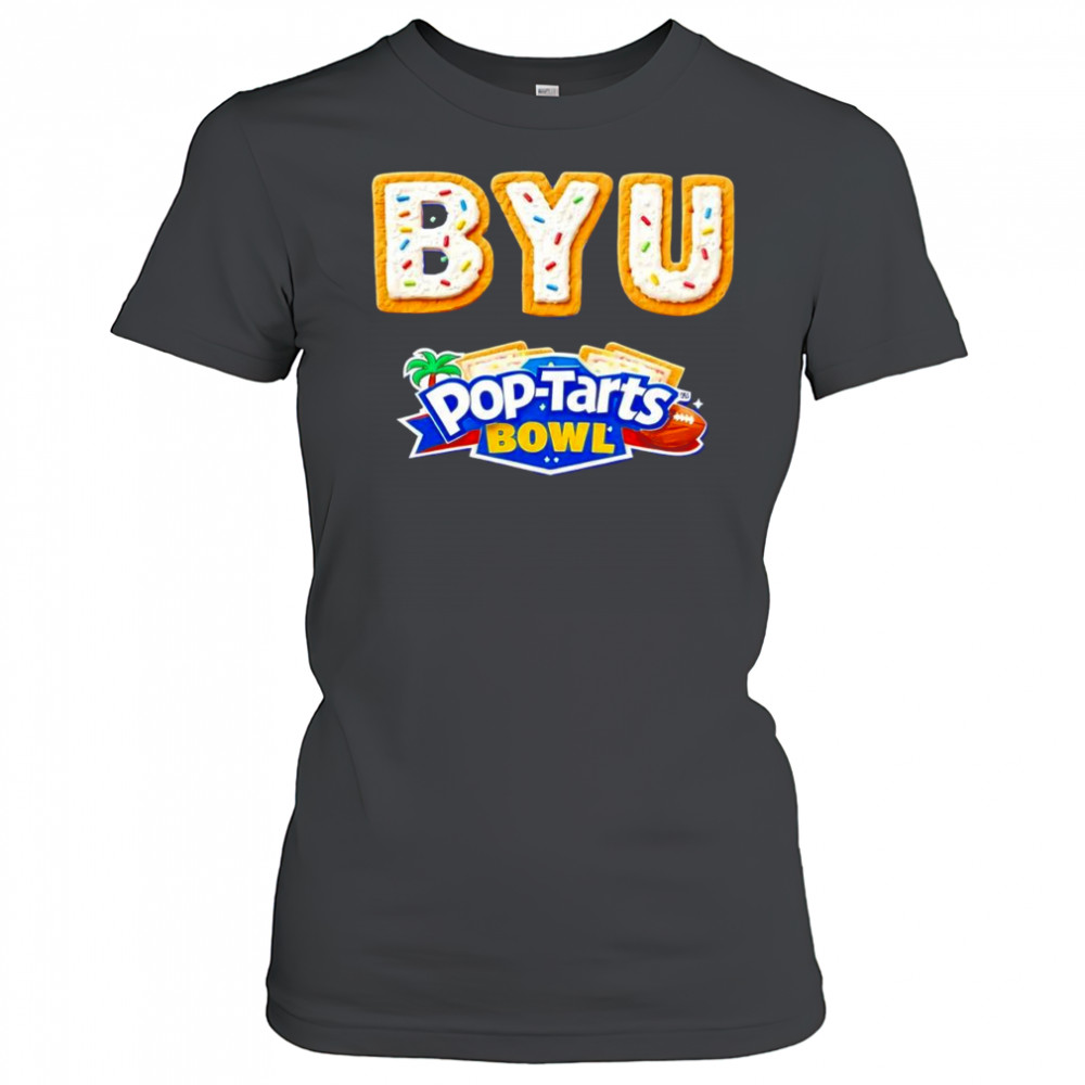 BYU Cougars Pop-Tarts Bowl logo word cake shirt