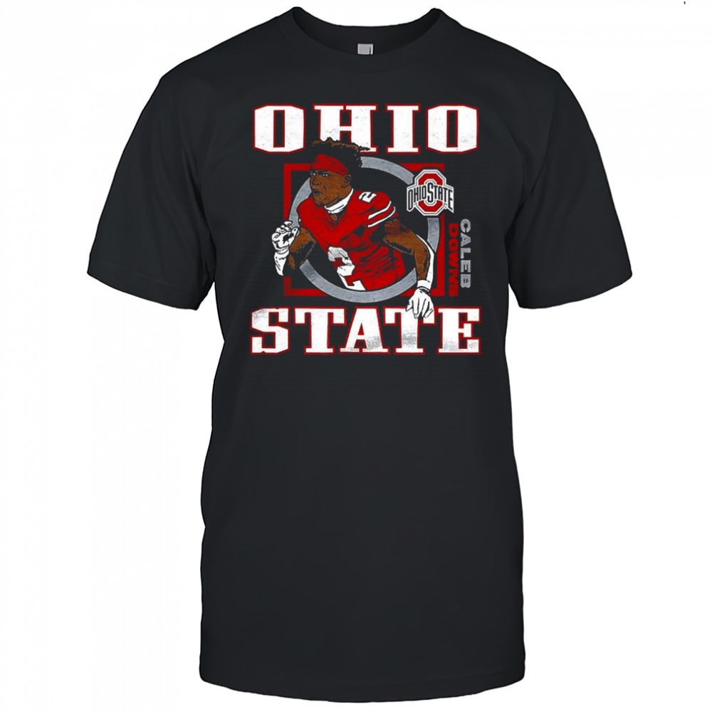 Caleb Downs Ohio State Buckeye football graphic shirt