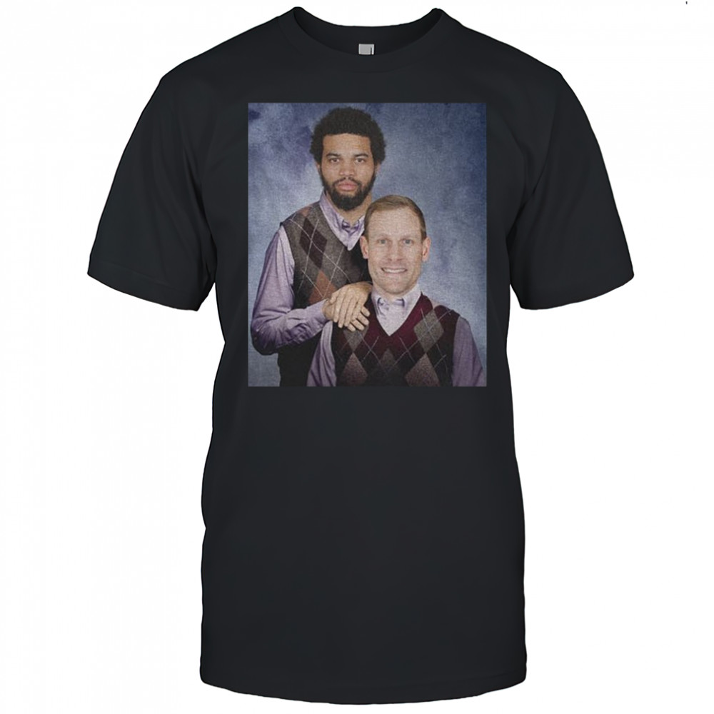 Caleb Williams Ben Johnson Football Chicago Step Bros shirt