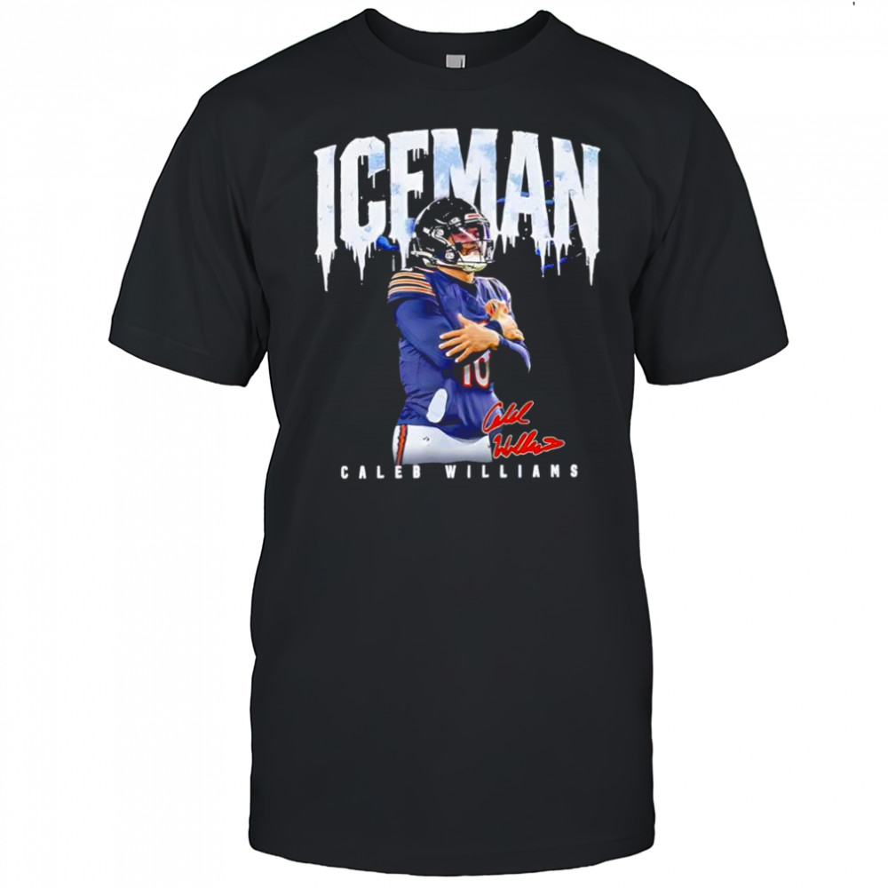 Caleb Williams Ice Man Chicago Football shirt
