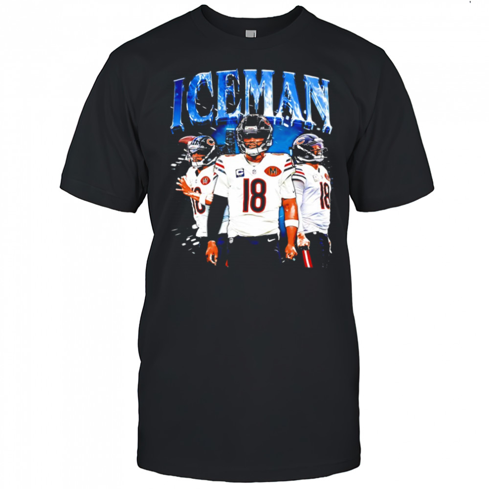 Caleb Williams Iceman Chicago Bears 2025 vintage graphic shirt
