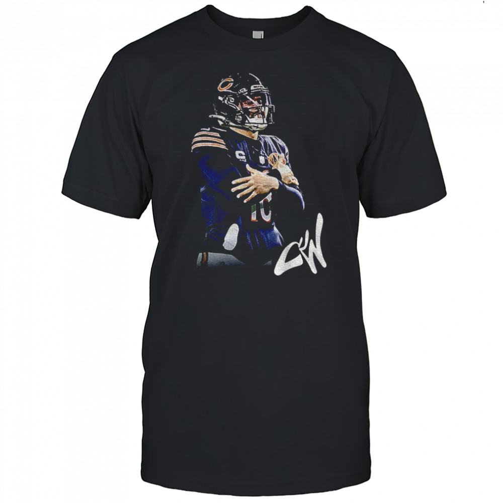 Caleb Williams The Iceman Chicago Bears Football NFL 22025 signature shirt