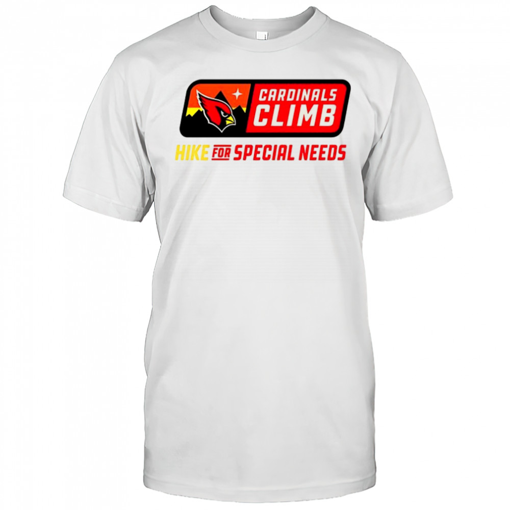 Cardinals Climb hike for special needs shirt
