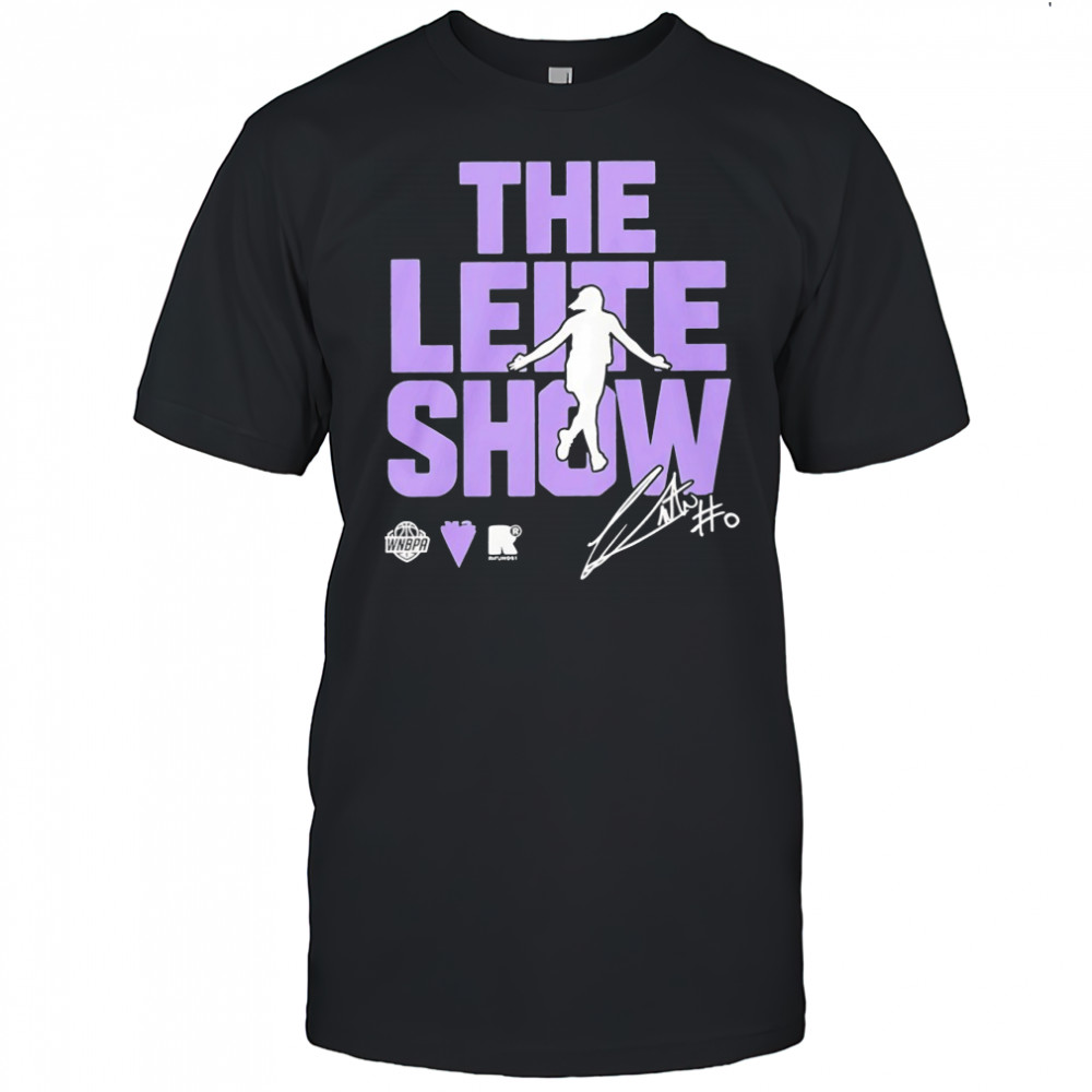Carla Leite Golden State Valkyries Round21 The Leite Show WNBPA shirt