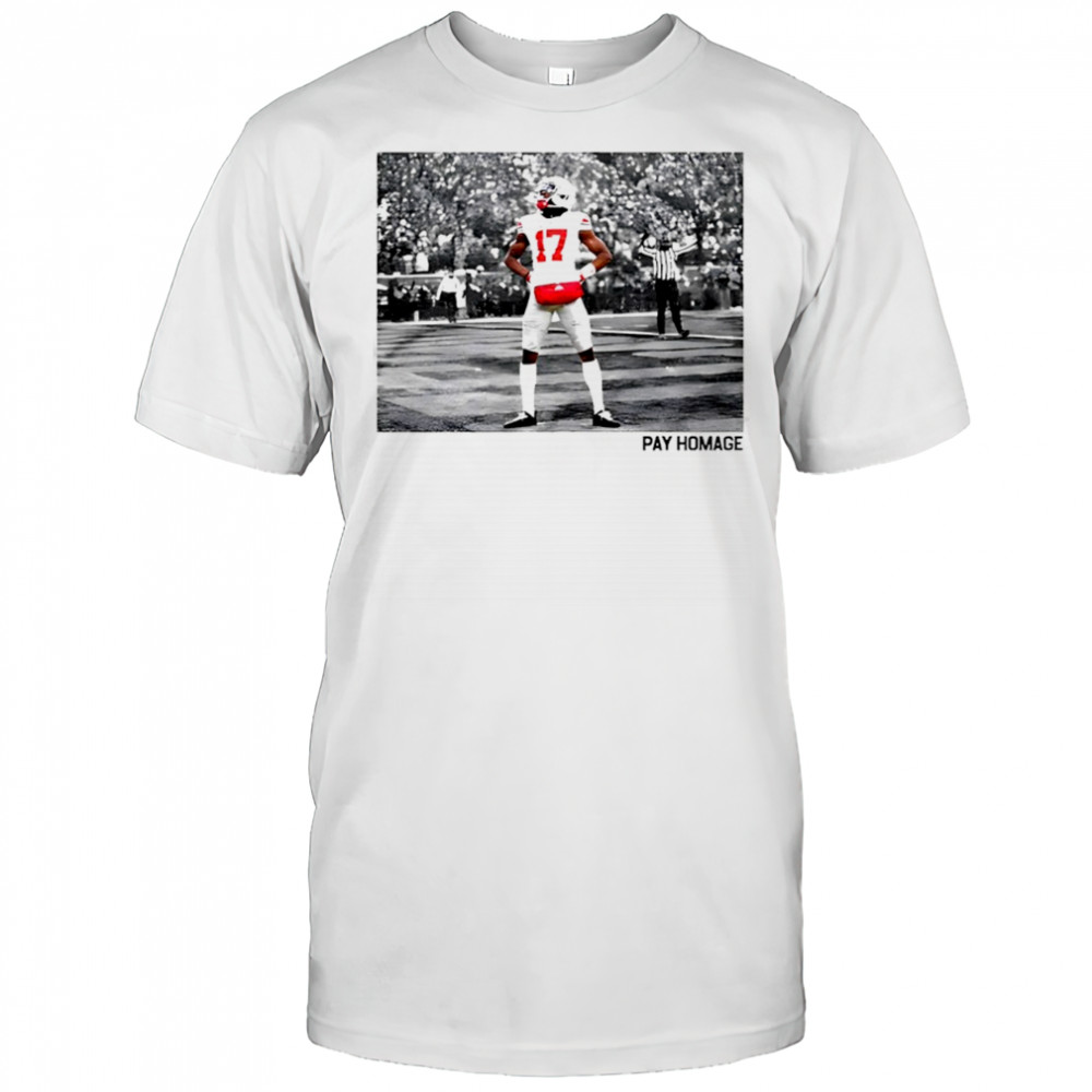 Carnell Tate Pay Homage graphic shirt