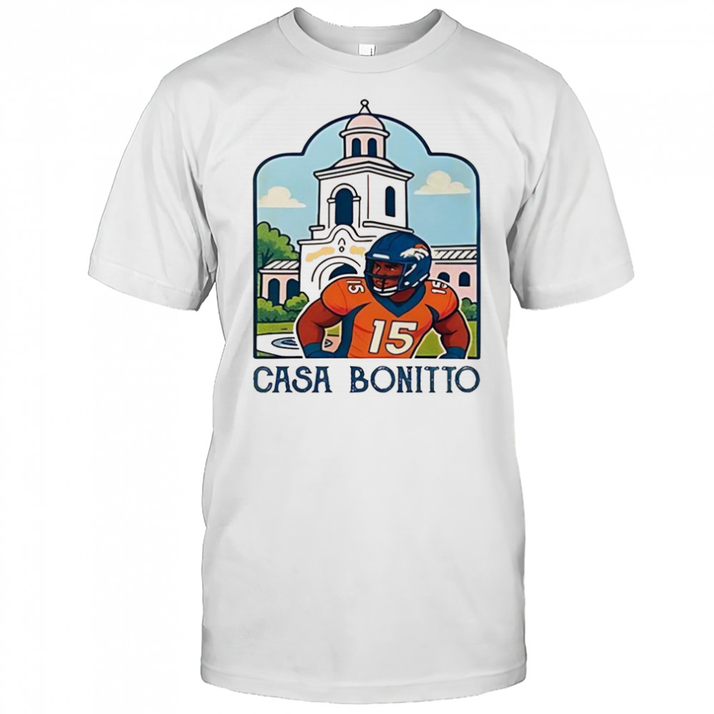Casa Bonitto Denver Broncos NFL game day cartoon shirt