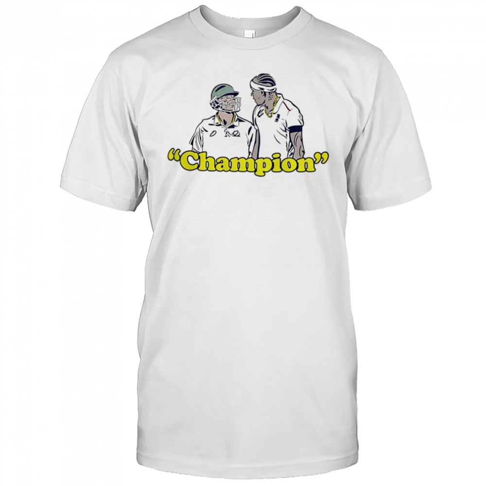 Champion Gabba sledge shirt