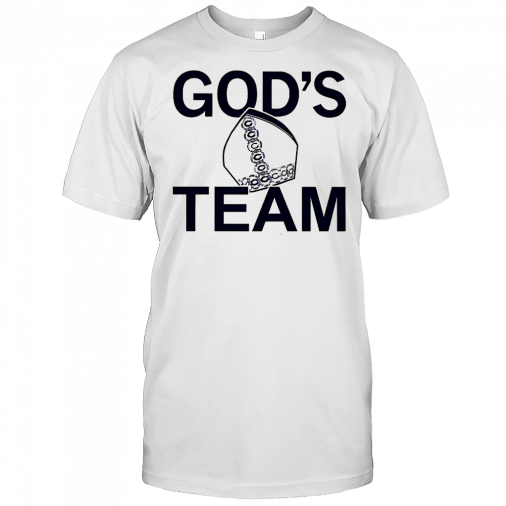 Chicago Bears god’s team shirt
