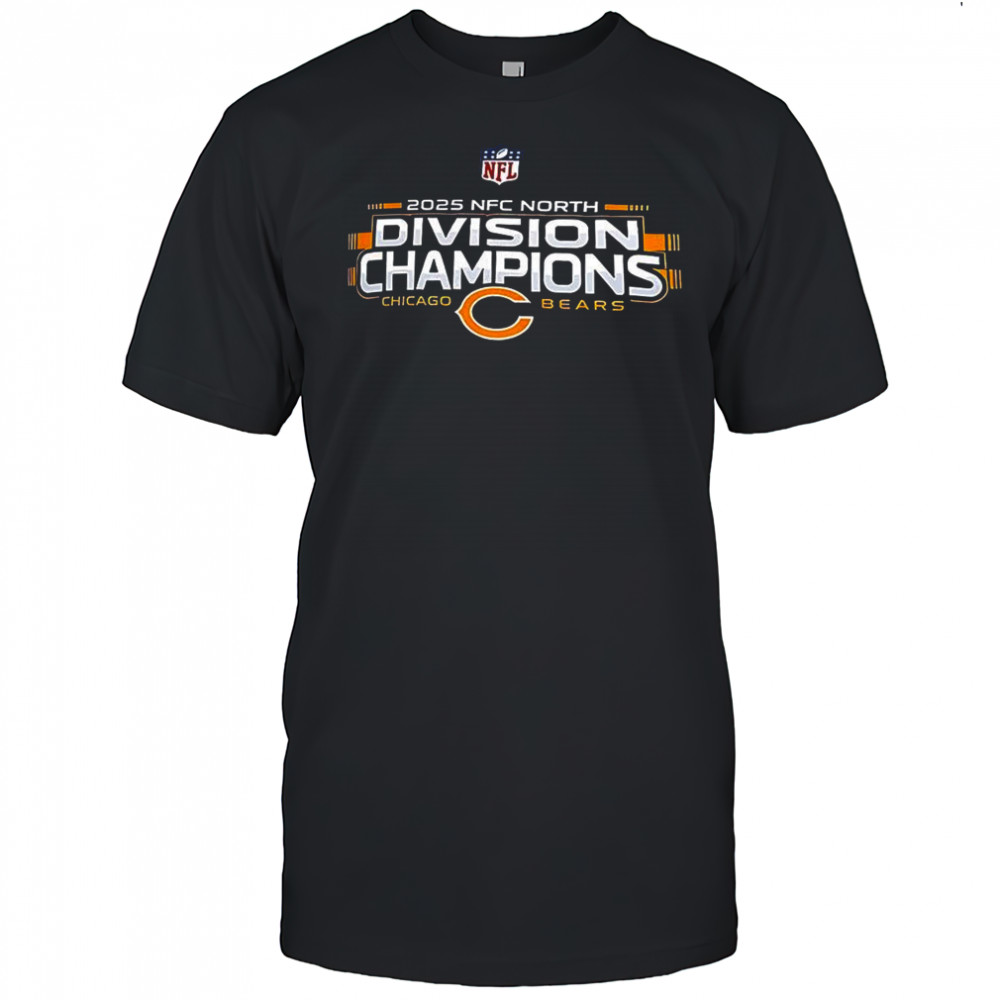 Chicago Bears NFC East Division Champions 2025 logo shirt