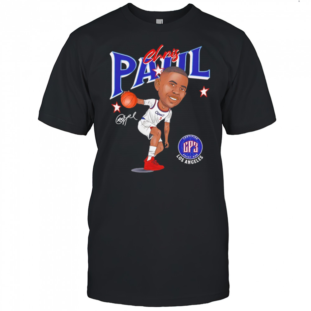 Chris Paul Los Angeles Clipset CP3 signature shirt