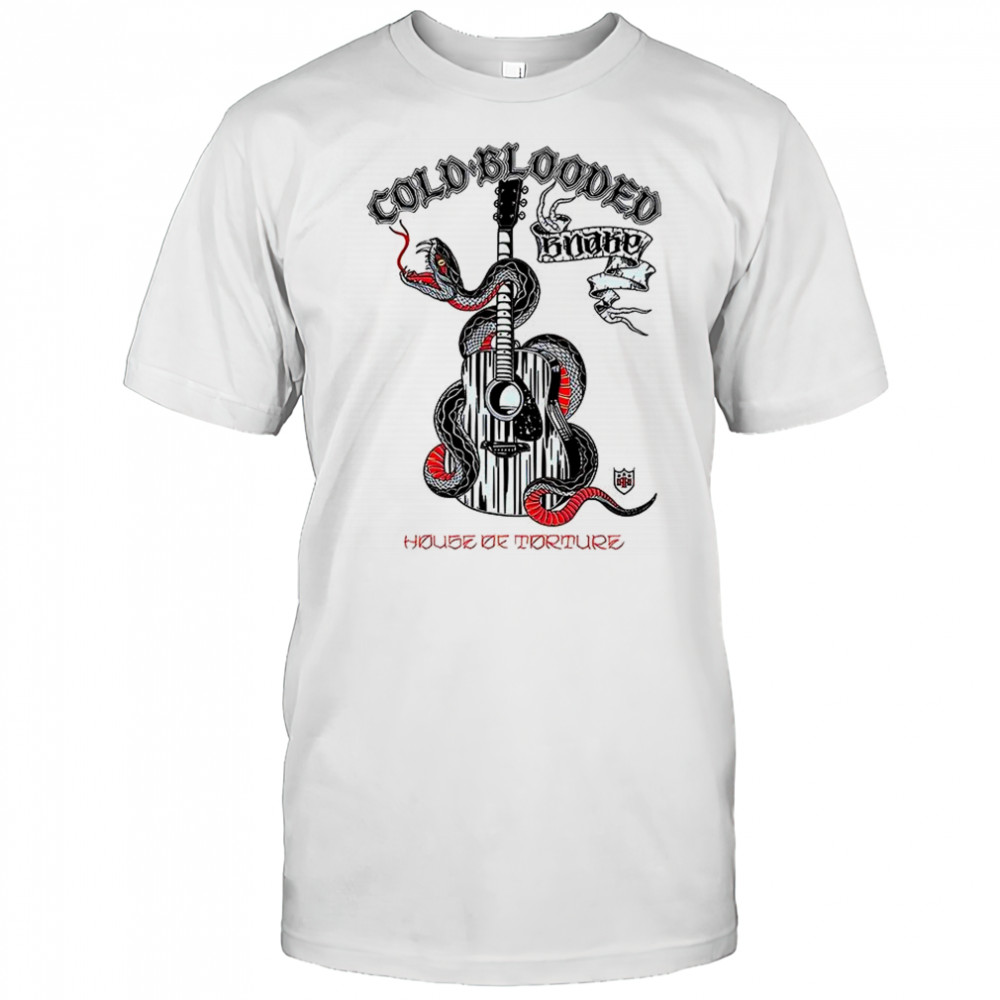 Cold blooded snake house of torture shirt