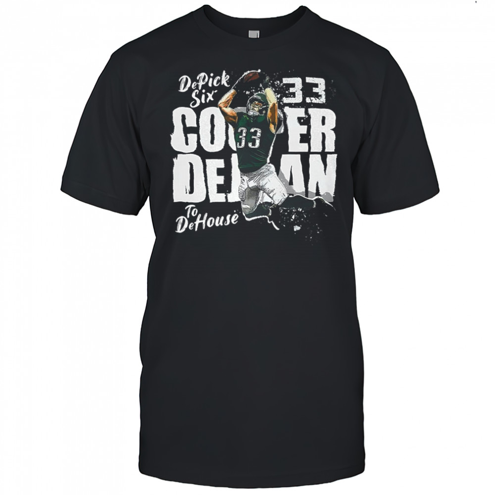 Cooper DeJean Philadelphia Eagles football de pick six to dehouse shirt