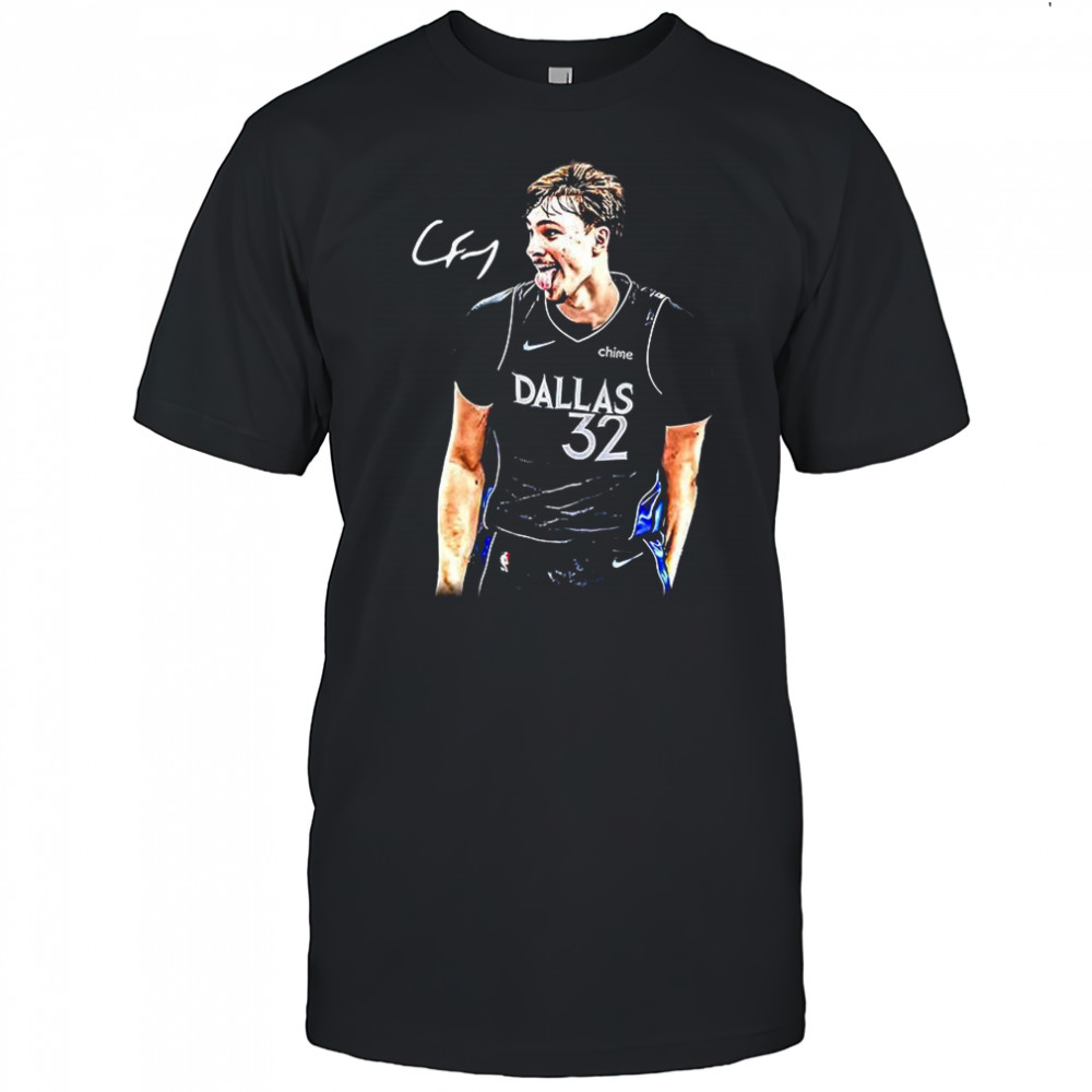 Cooper Flagg Dallas Mavericks basketball number 32 signature shirt