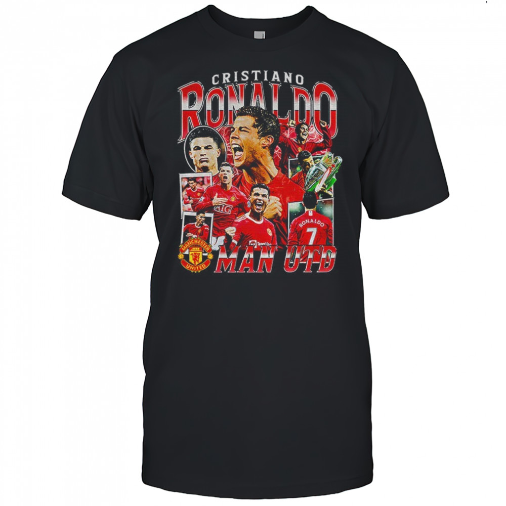 Cristiano Ronaldo ManChester United Man Utd graphic 2025 shirt