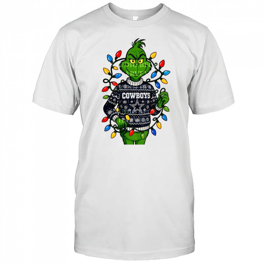 Dallas Cowboys Grinchmas Grinch Christmas in Dallas shirt