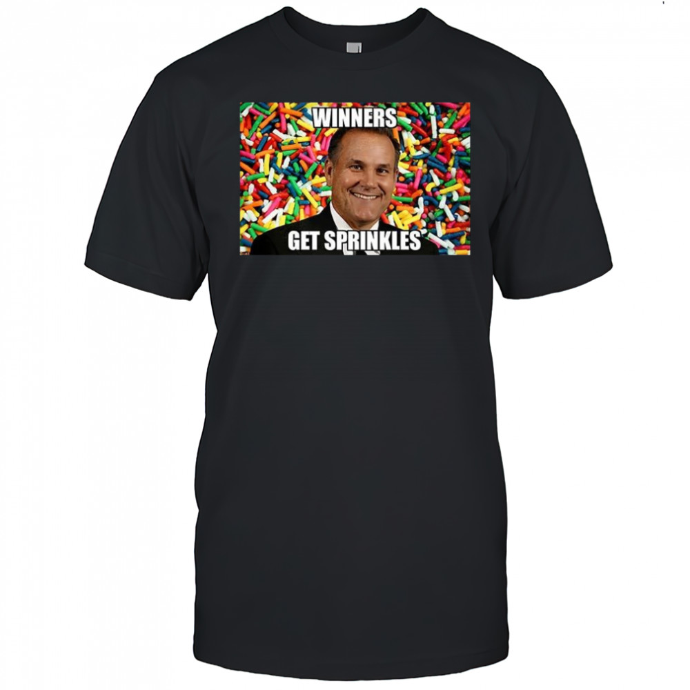Daryl Reaugh Winners get sprinkles shirt
