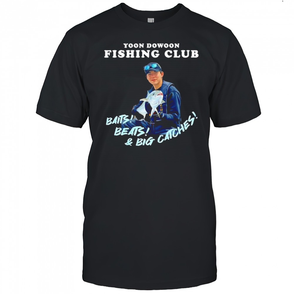Day6 Yoon Dowoon Fishing Club baits beats and big catches music lover shirt
