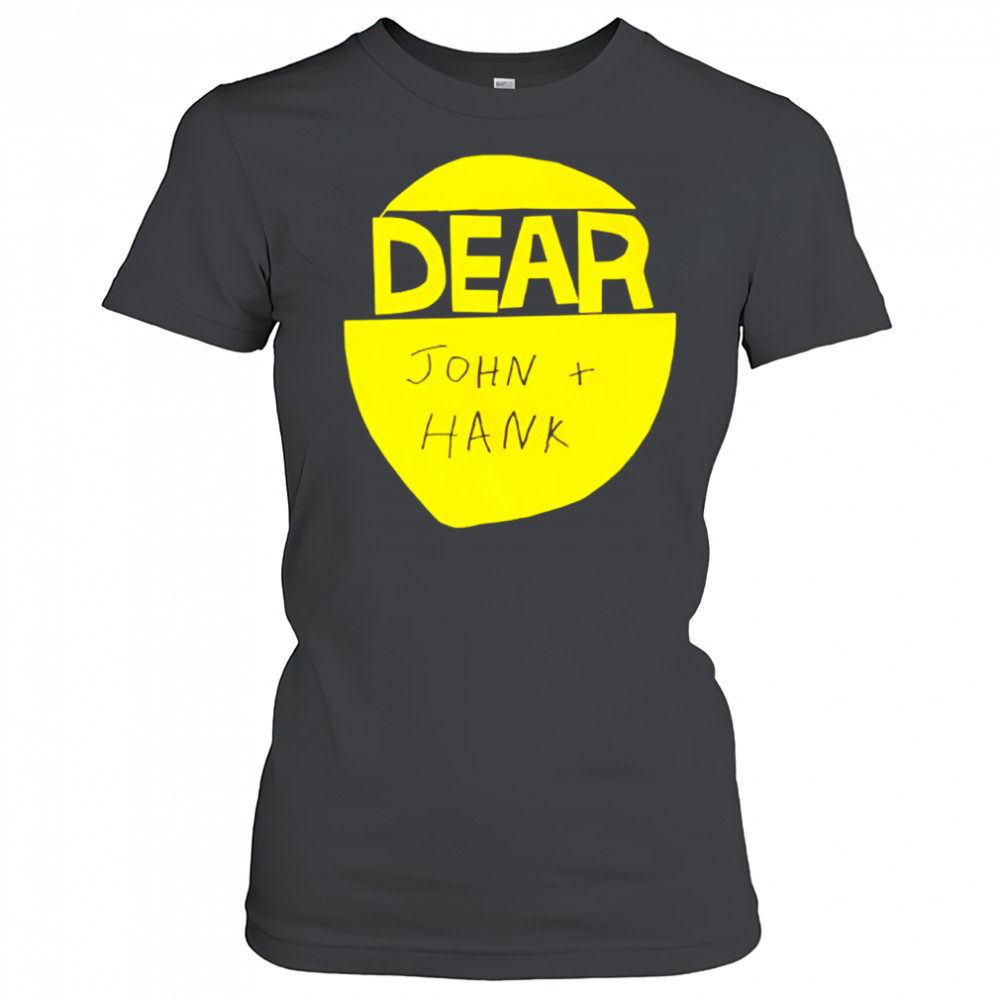 Dear John and Hank Handmade Logo shirt