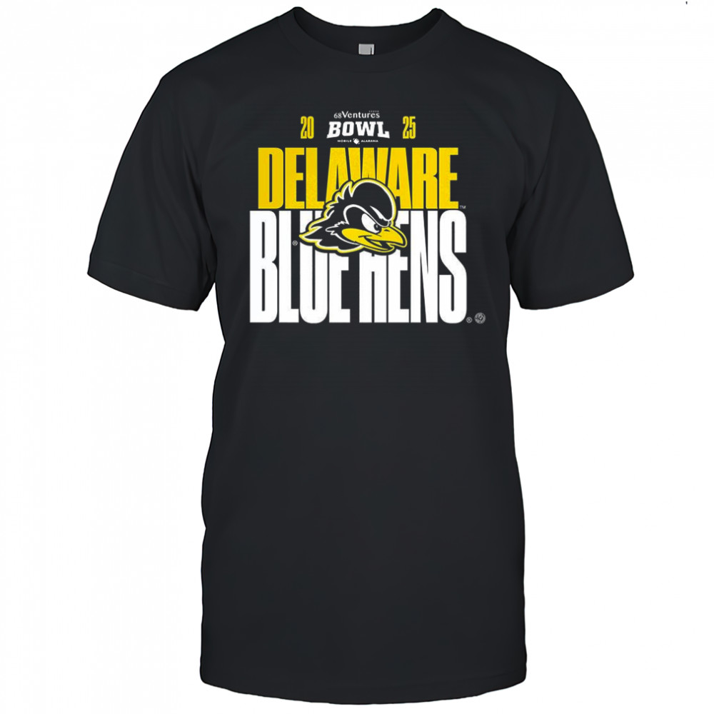 Delaware Fightin’ Blue Hens 68 Ventures Bowl 2025 shirt