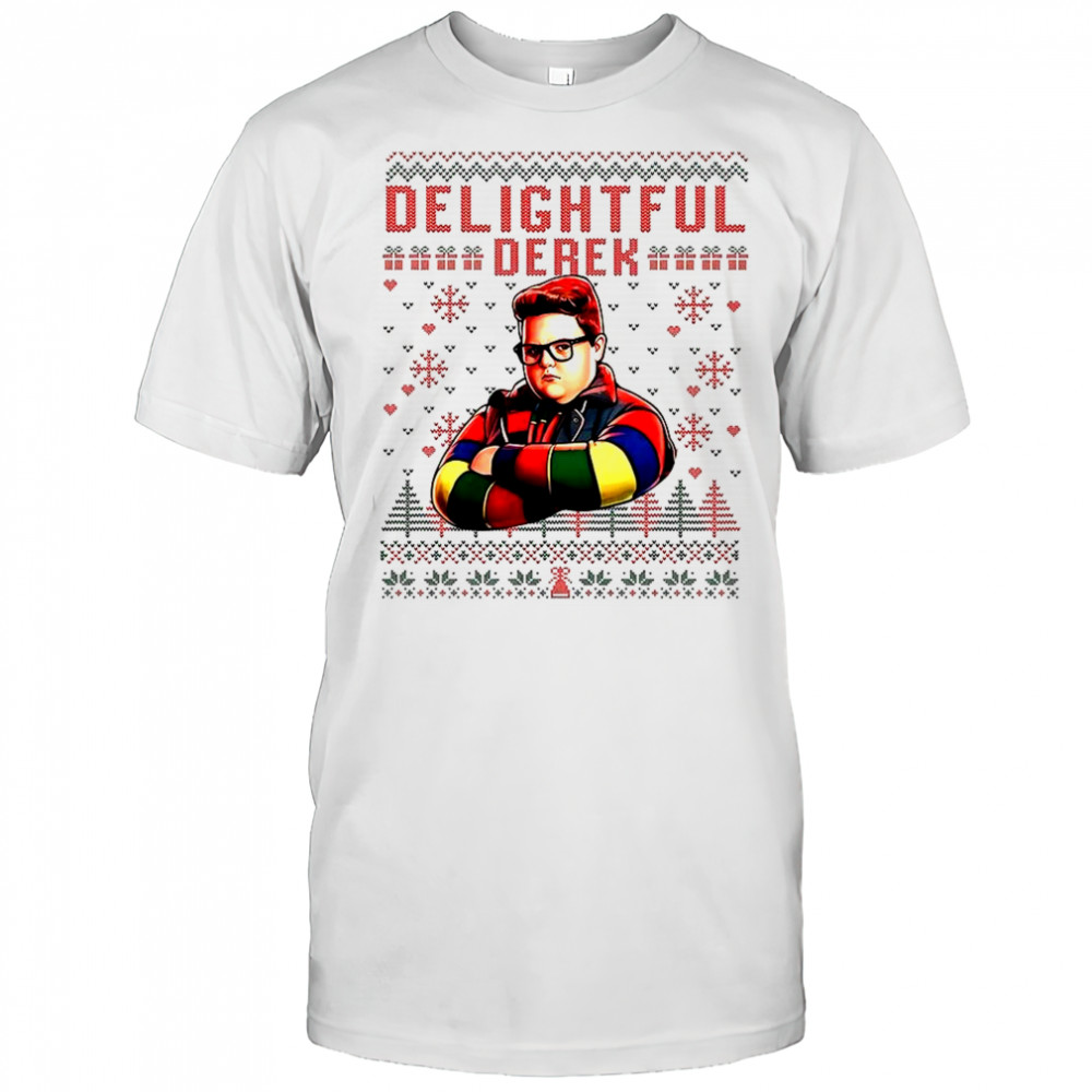 Delightful Derek Ugly Christmas shirt