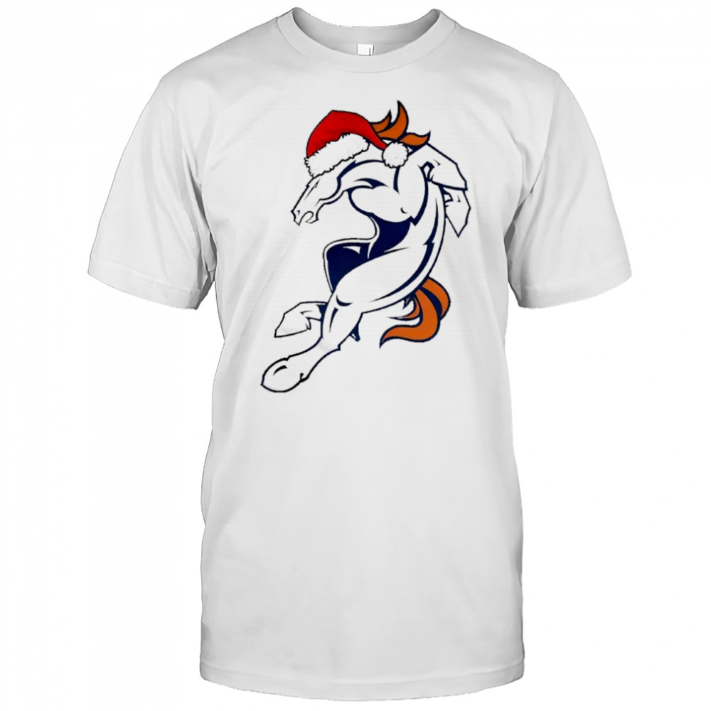 Denver Broncos Merry Christmas hat shirt