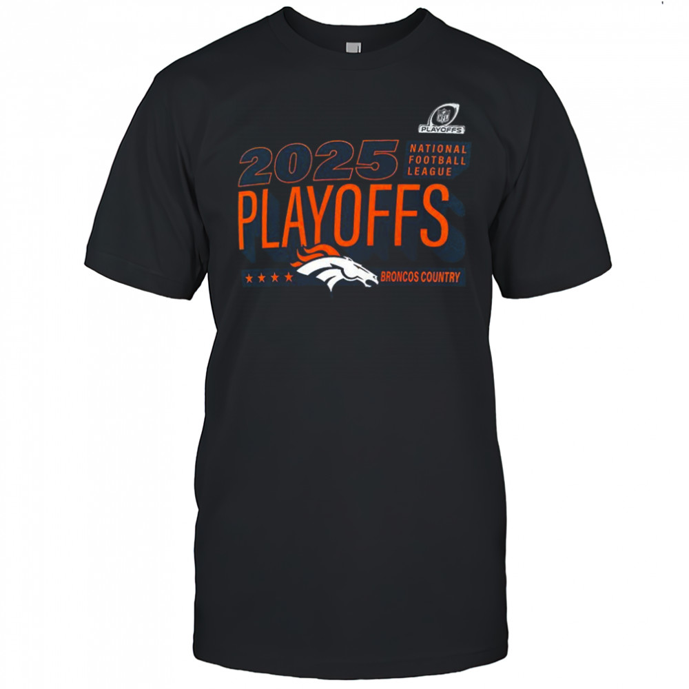 Denver Broncos National Football League 2025 NFL Playoffs shirt