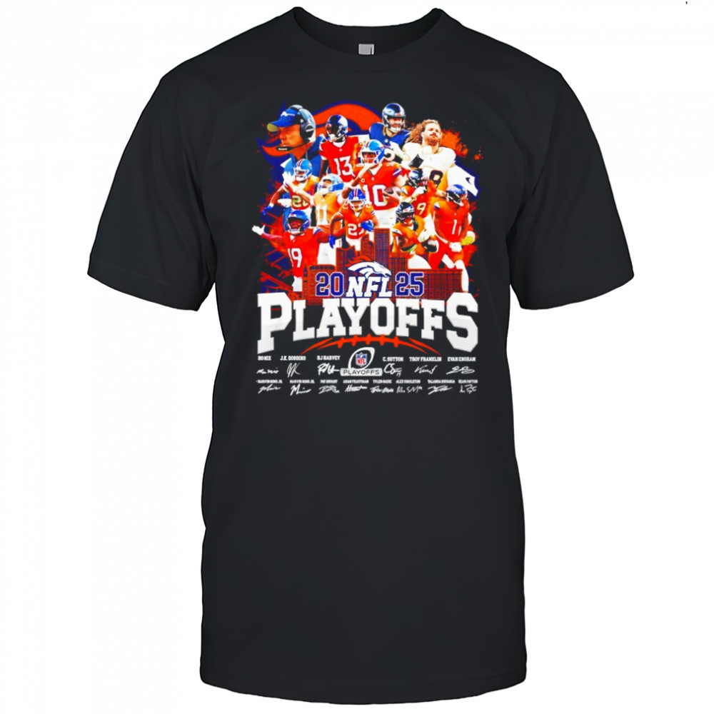 Denver Broncos’ qualification for the 2025 NFL playoffs Signature Shirt