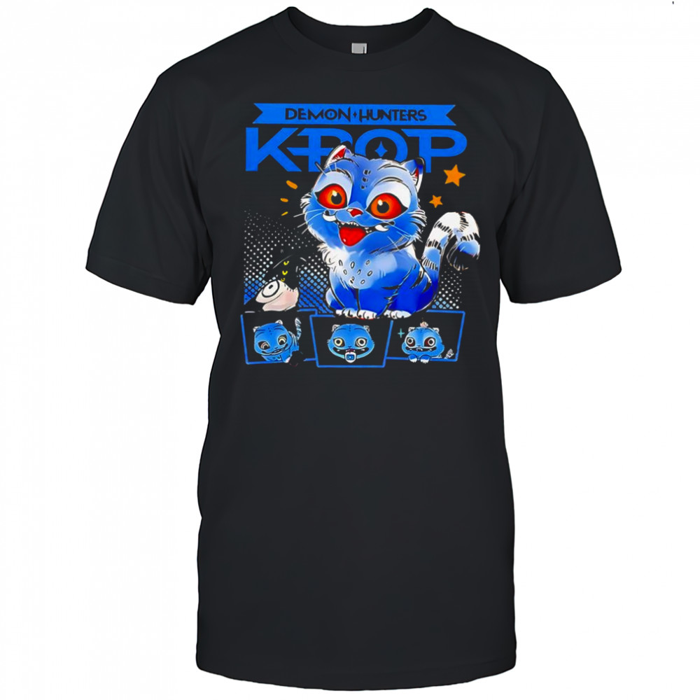 Derpy Tiger K-pop Demon Hunters Colletion shirt