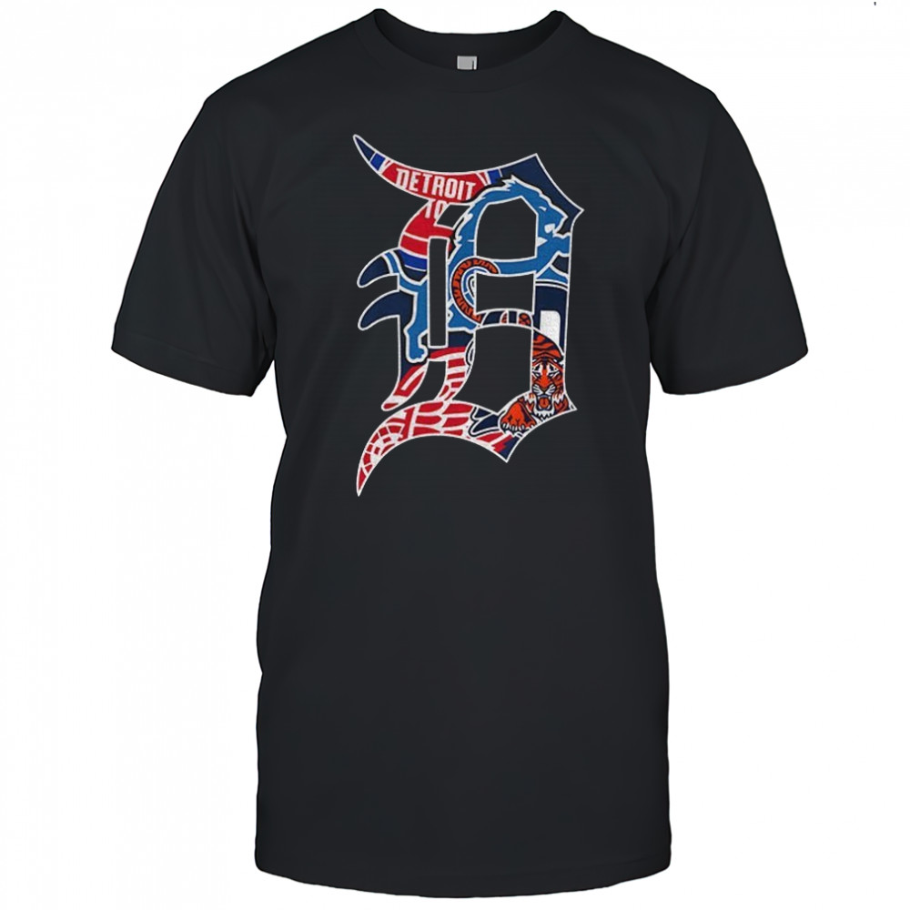 Detroit D Detroit Sports Detroit Lions Detroit Tigers shrit