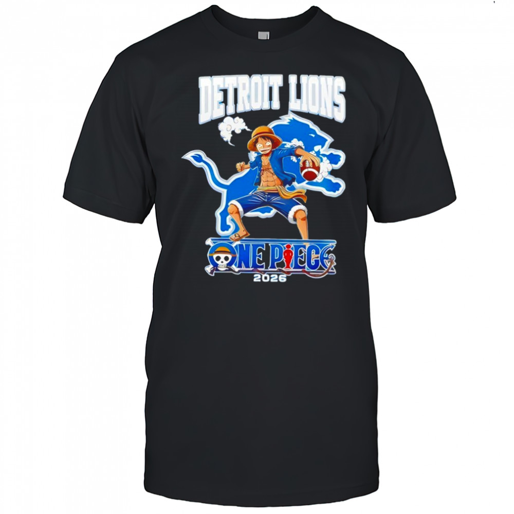 Detroit Lions x One Piece 2026 Shirt