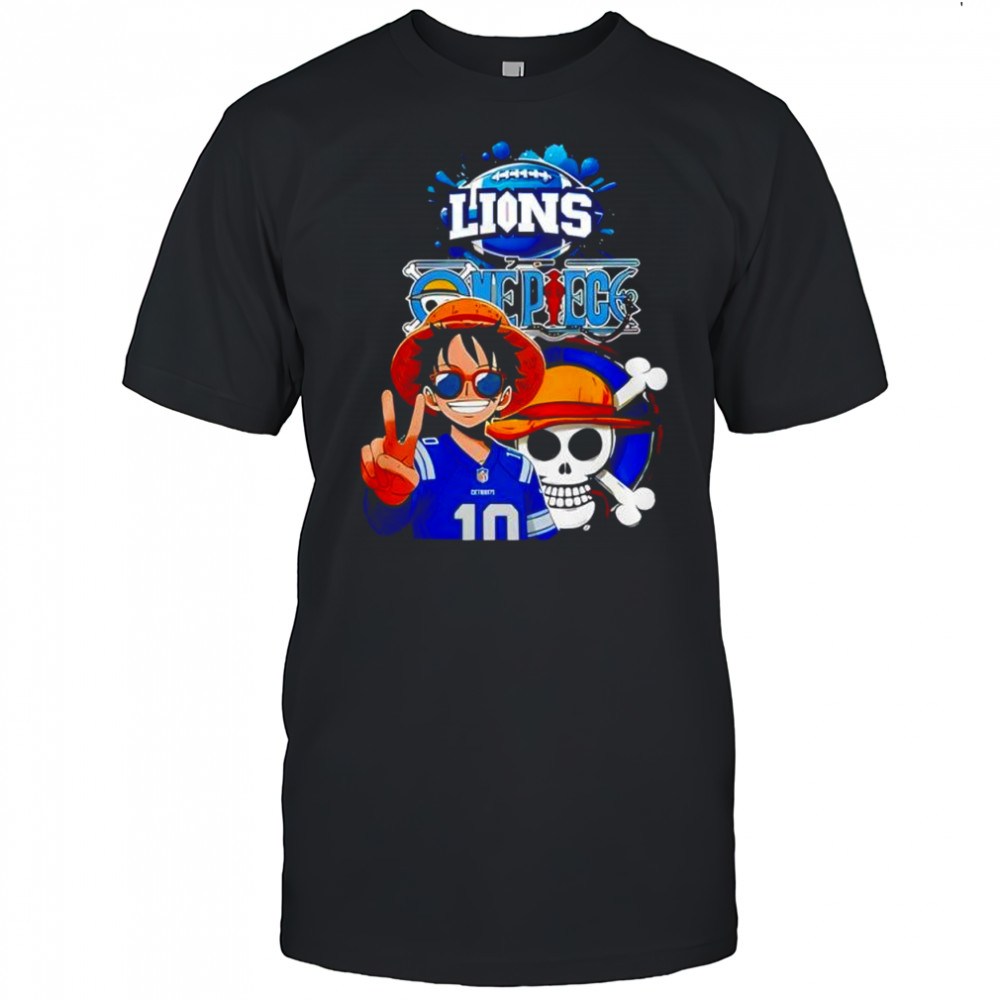 Detroit Lions x One Piece Game Day shirt