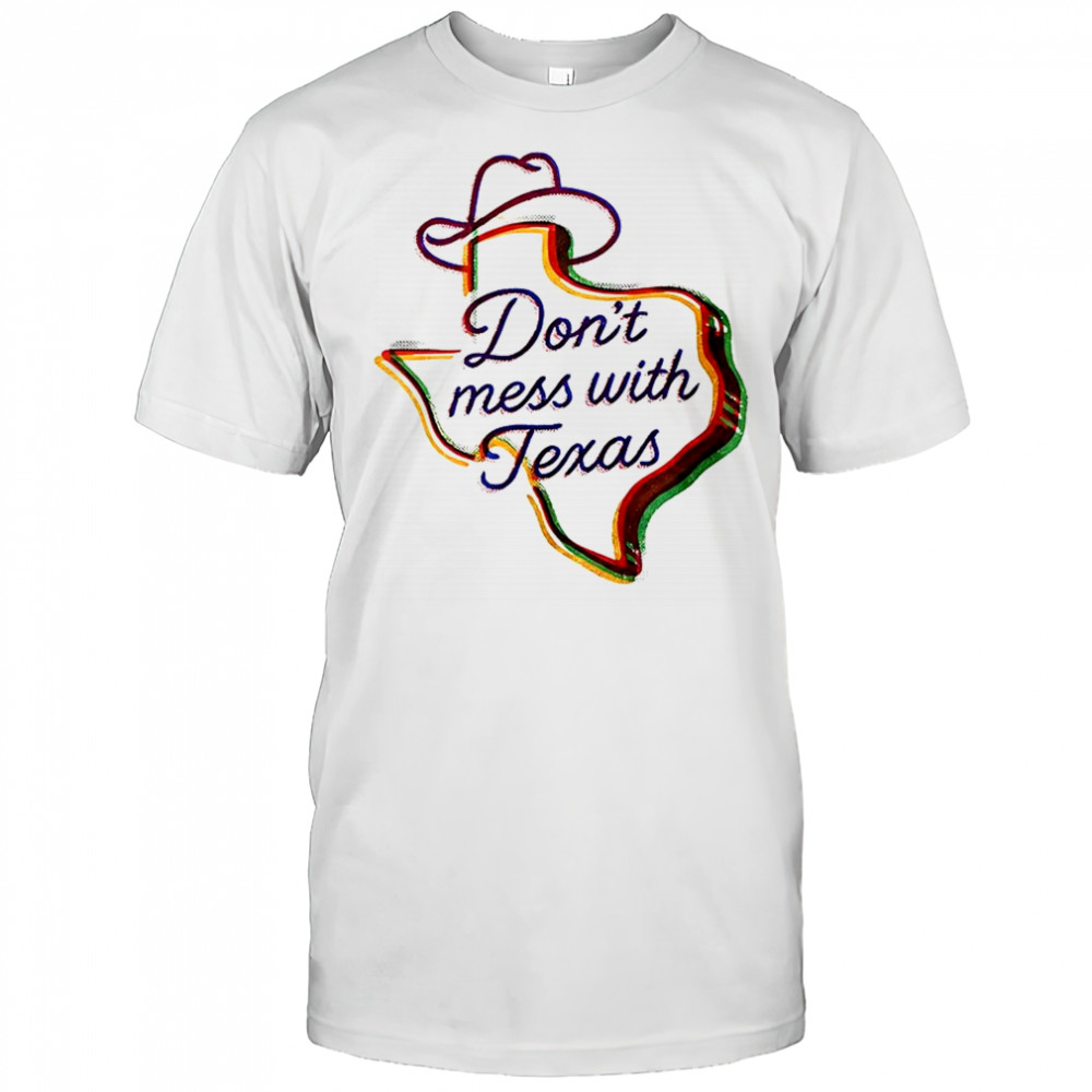 Don’t Mess with Texas map shirt