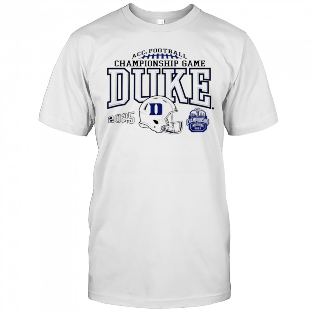 Duke Blue Devils Acc Championship 2025 Football shirt