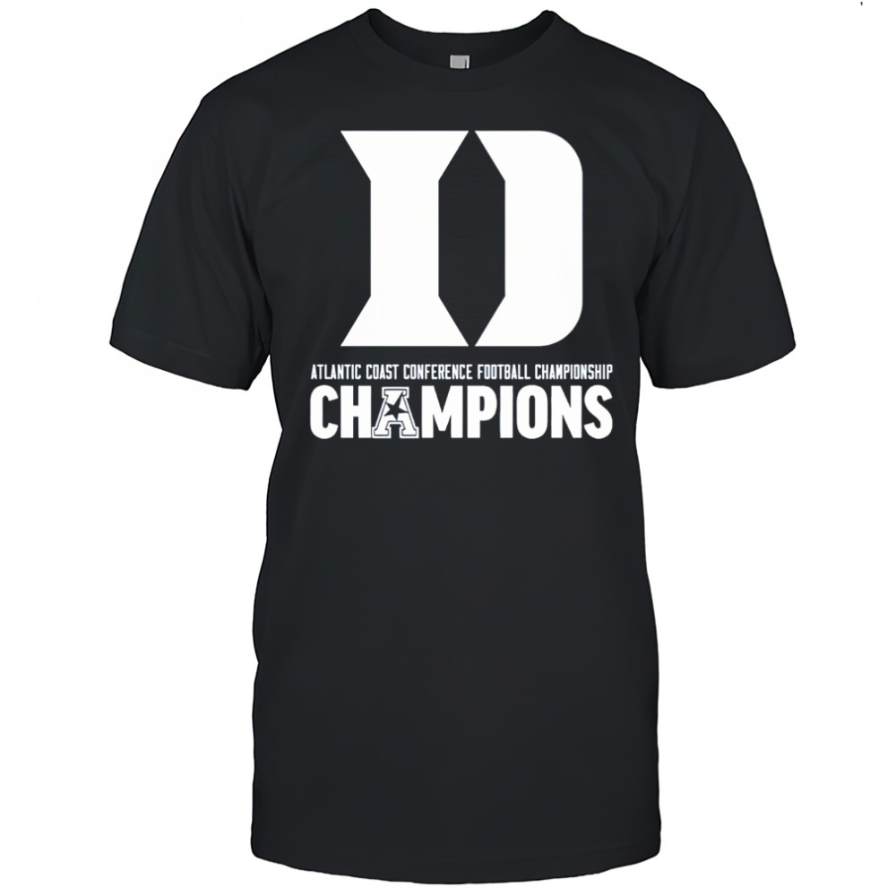 Duke Blue Devils football Atlantic Coast Conference Football Championship shirt