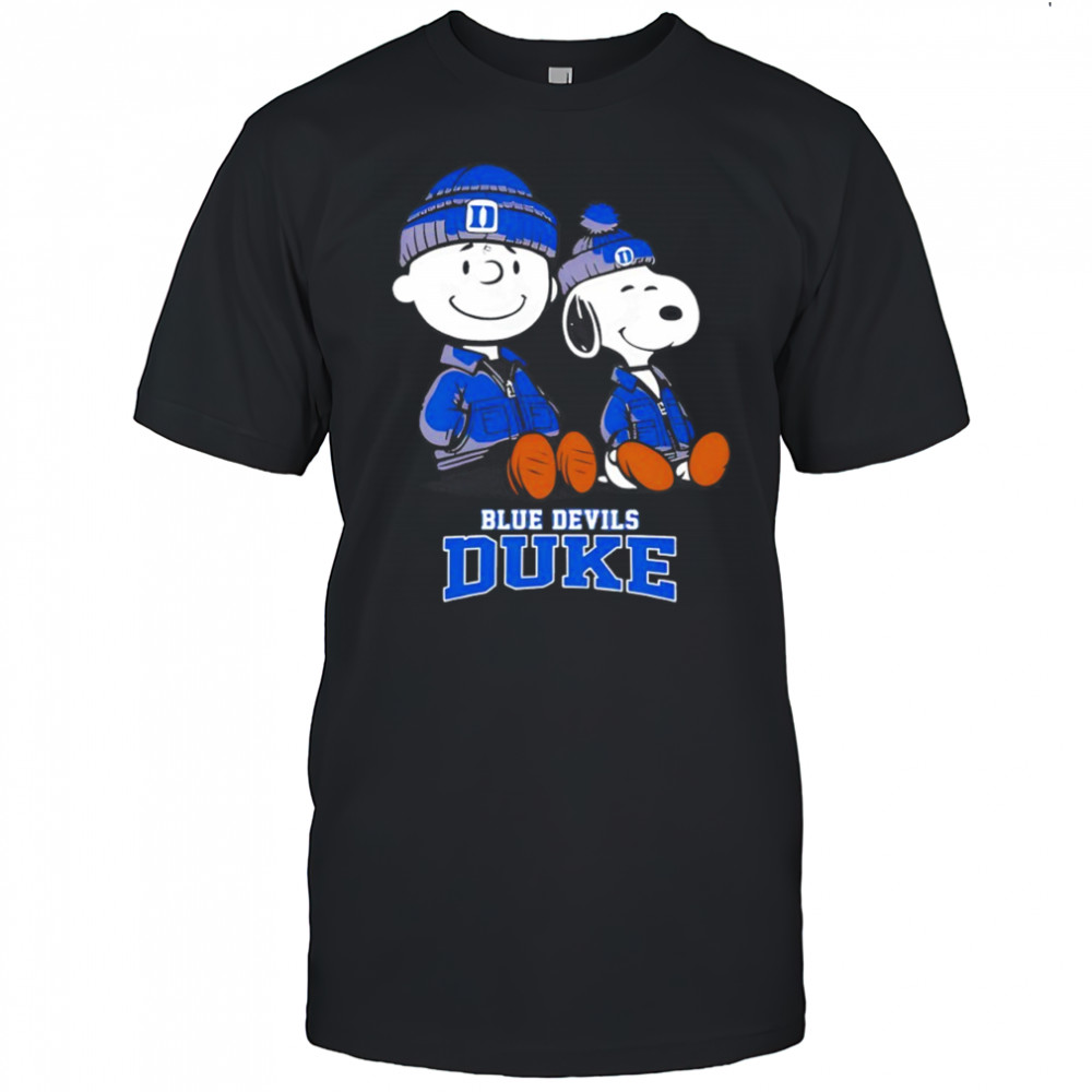 Duke Blue Devils x Snoopy and Charlie Brown shirt