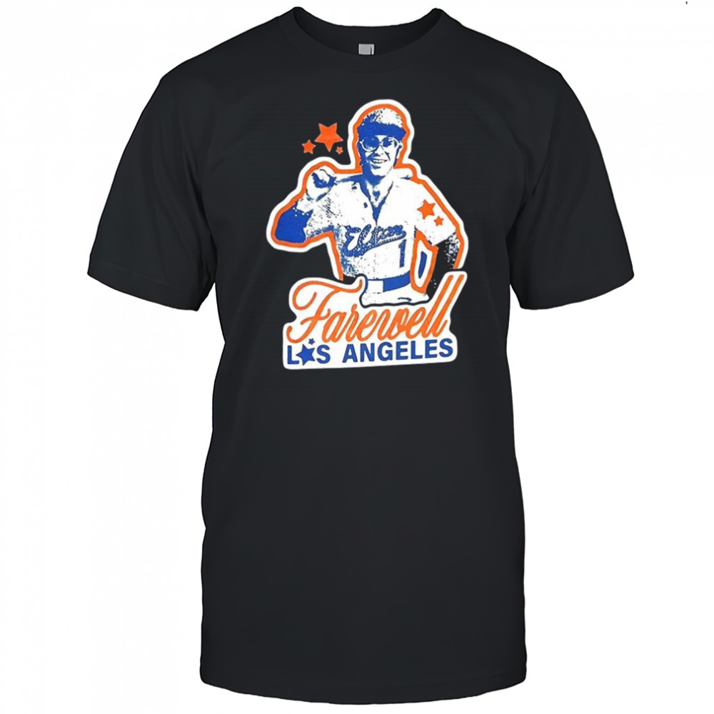Elton John Farewell LA Dodger shirt
