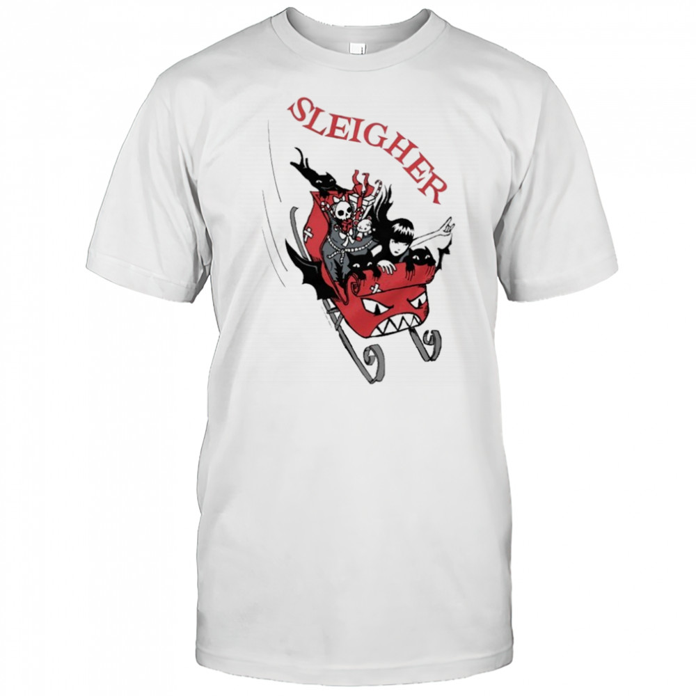 Emily Strange Sleigher Christmas T-Shirt